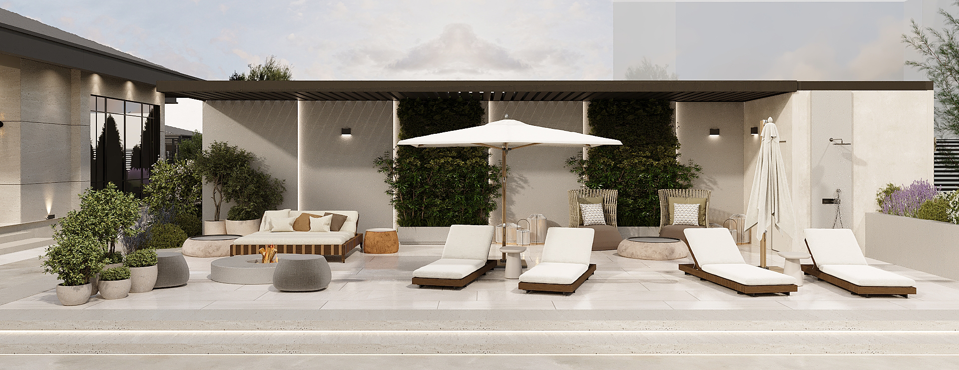 Residential Exterior Design and Landscape view 15 