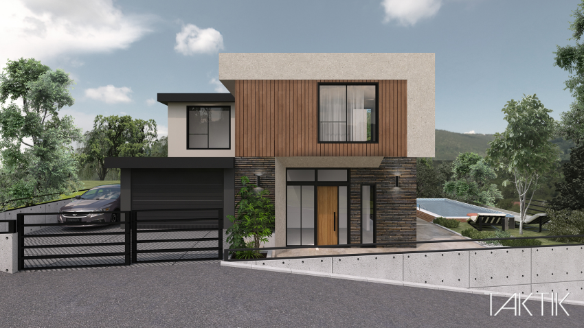 Residential House view 1 