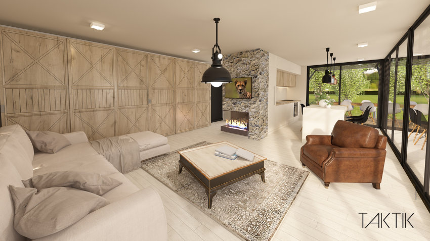 Prefabricated house view 2 