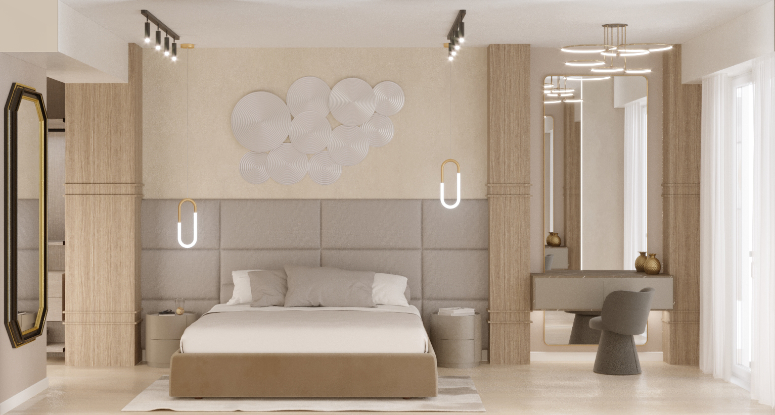 Interior design for an apartment view 9 