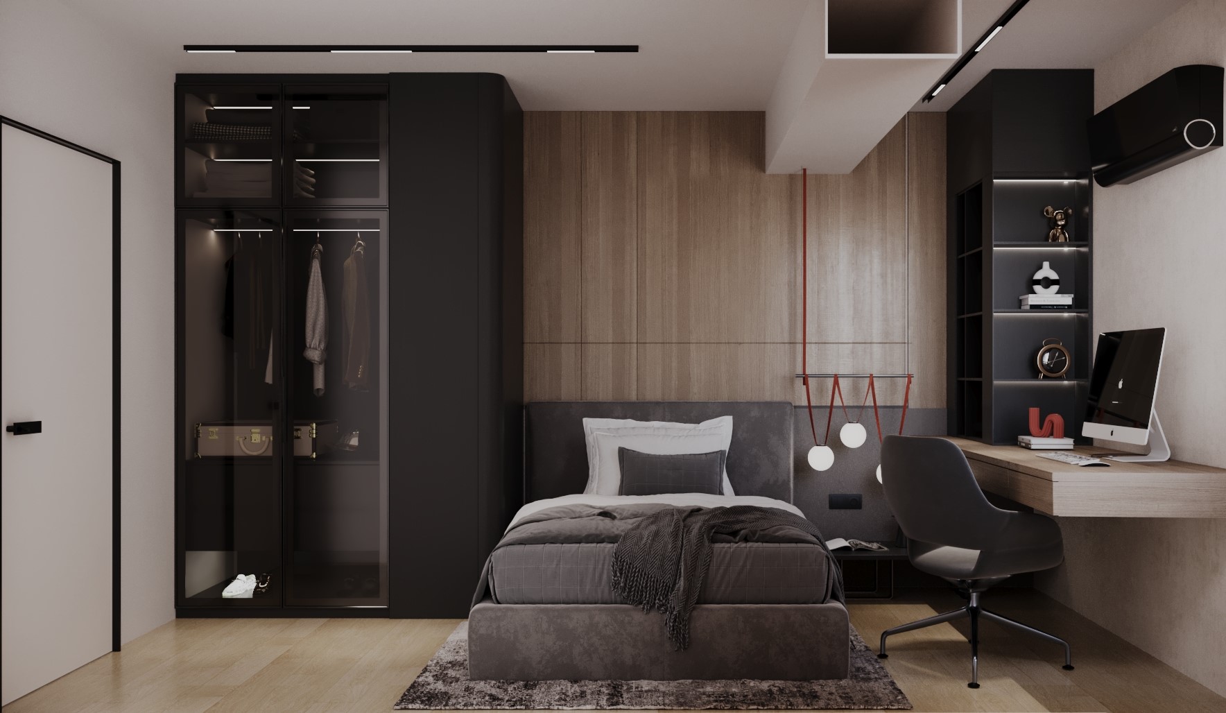 Interior design for an apartment view 14 