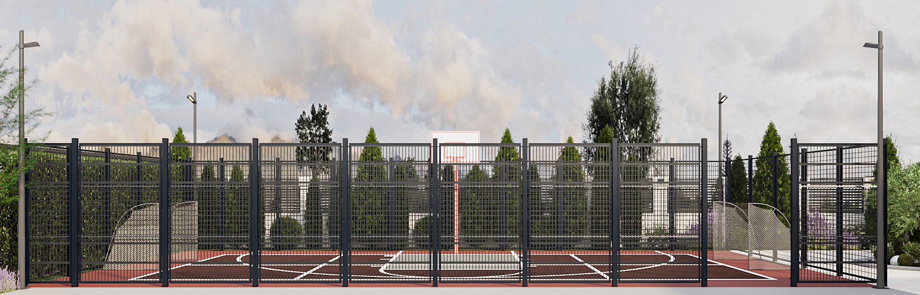 Residential Exterior Design and Landscape view 20 