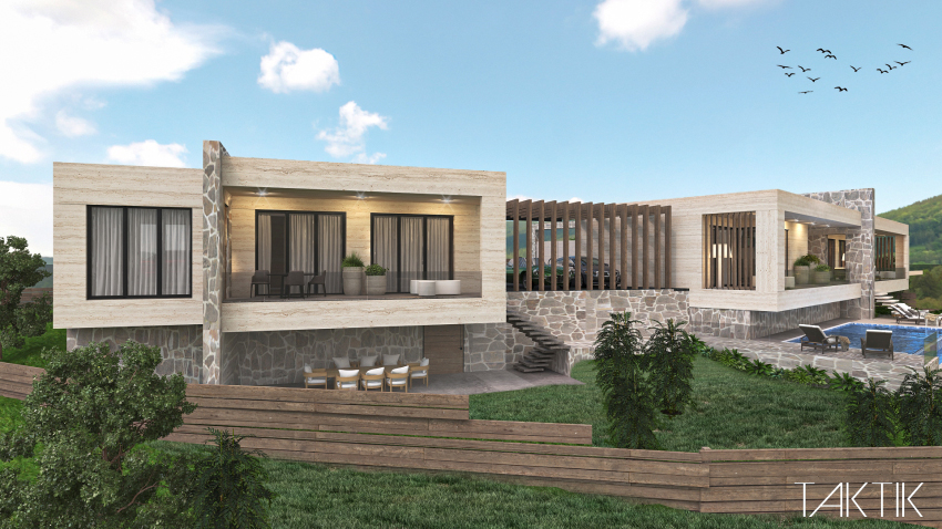 Residential House view 2 