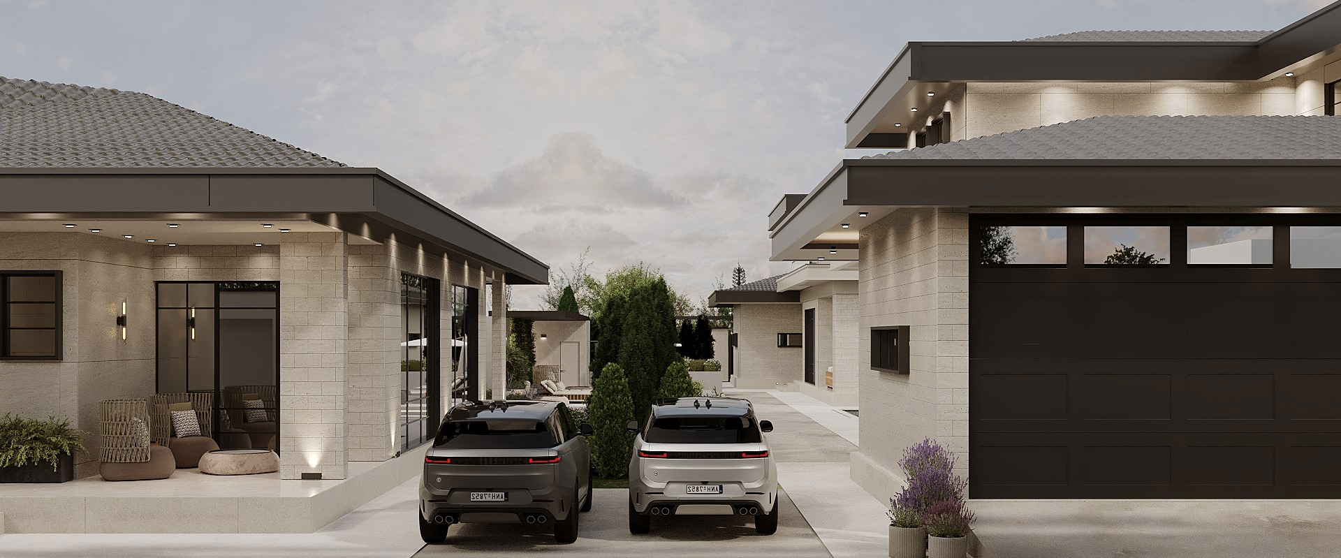 Residential Exterior Design and Landscape view 27 