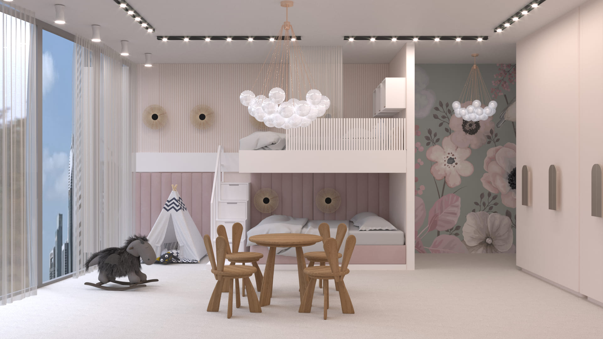 Interior design for an apartment view 11 