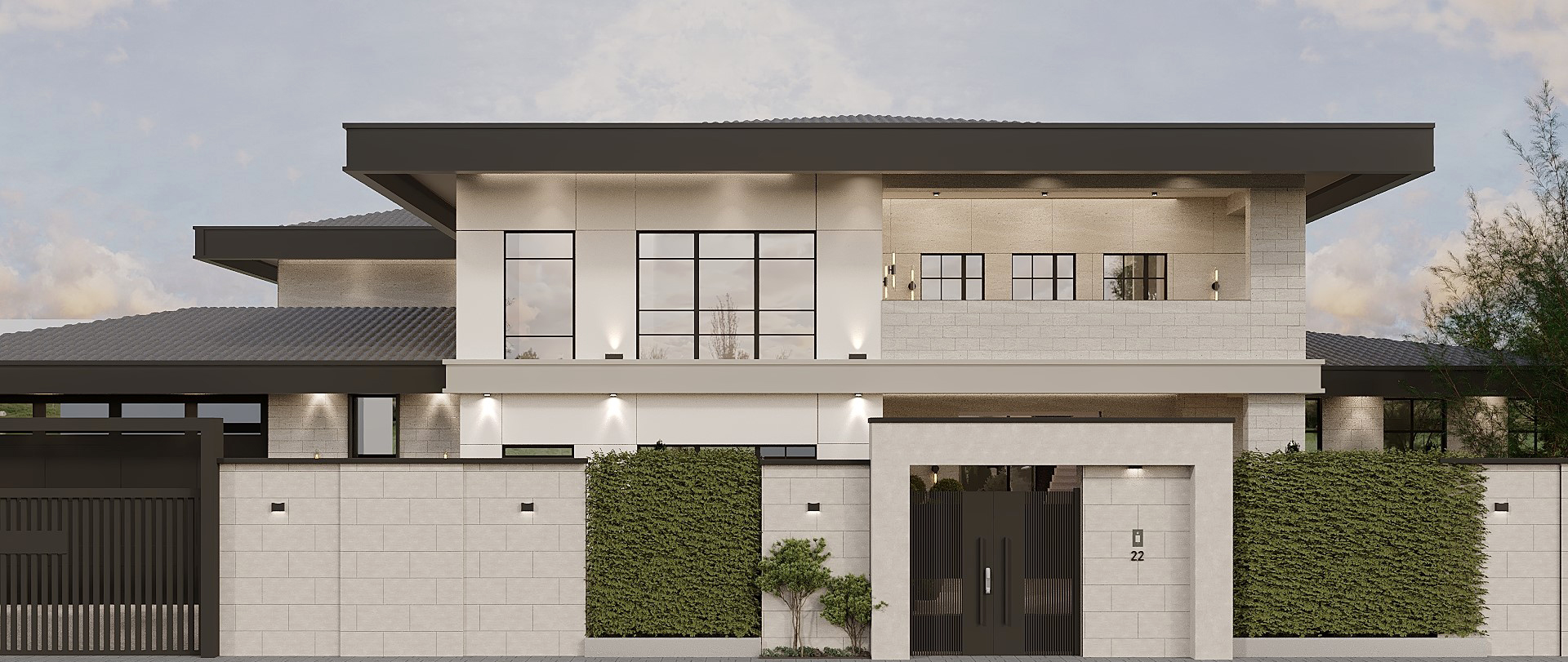 Residential Exterior Design and Landscape view 28 