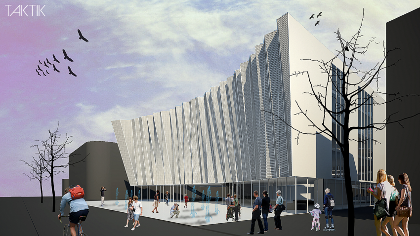 PROPUESTA PARA EL CONCURSO DEL UNIVERSAL HALL SKOPJE view 3 