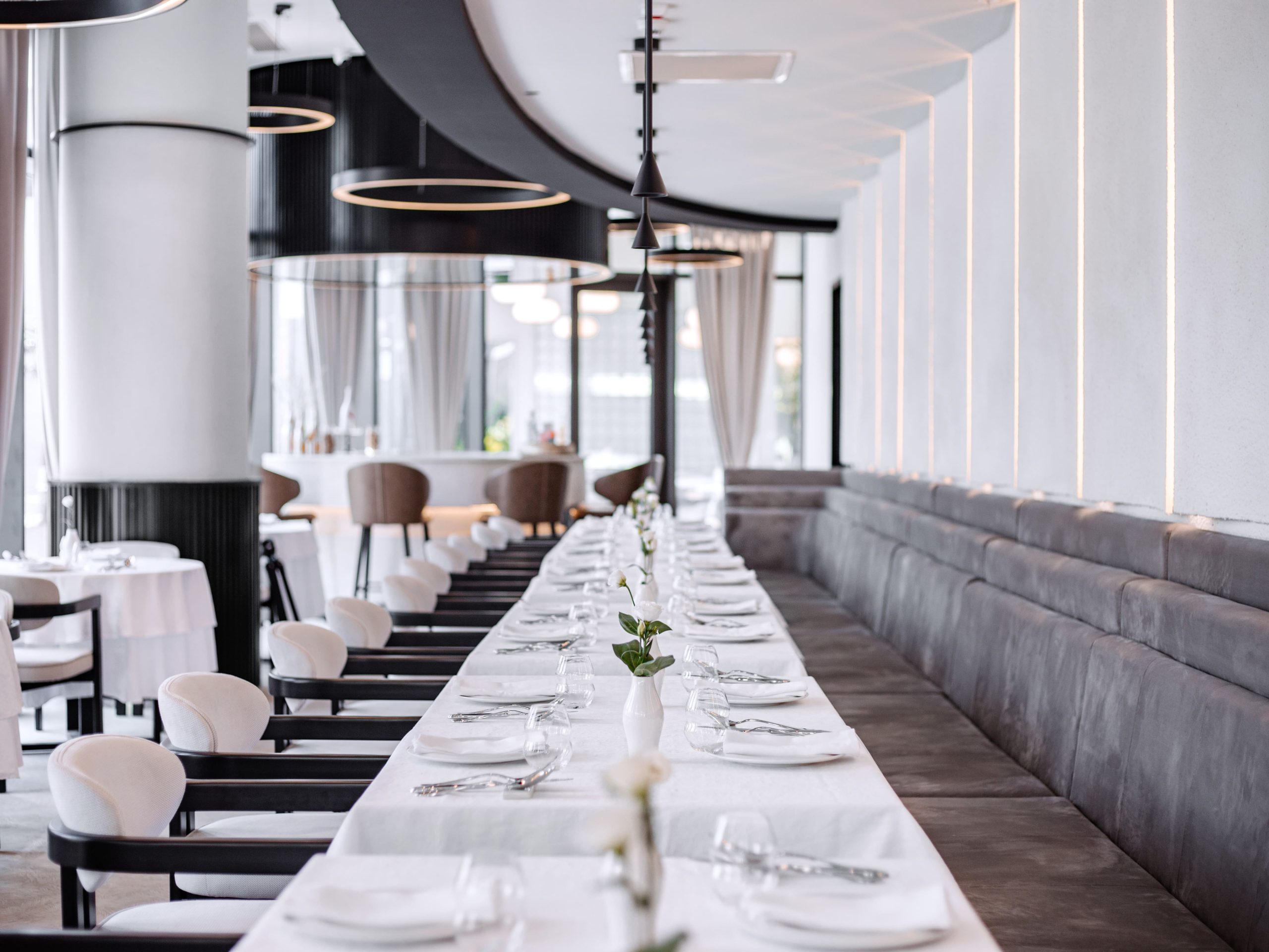 Interior design for a restaurant view 5 