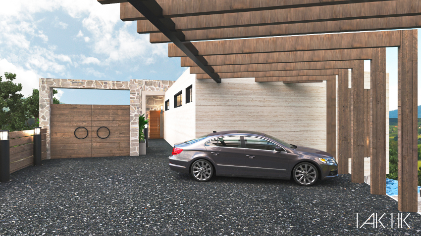 Residential House view 3 