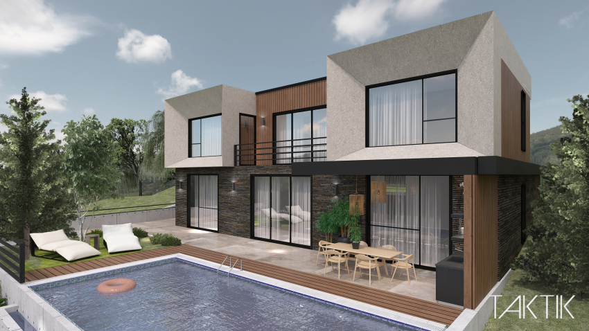 Residential House view 2 