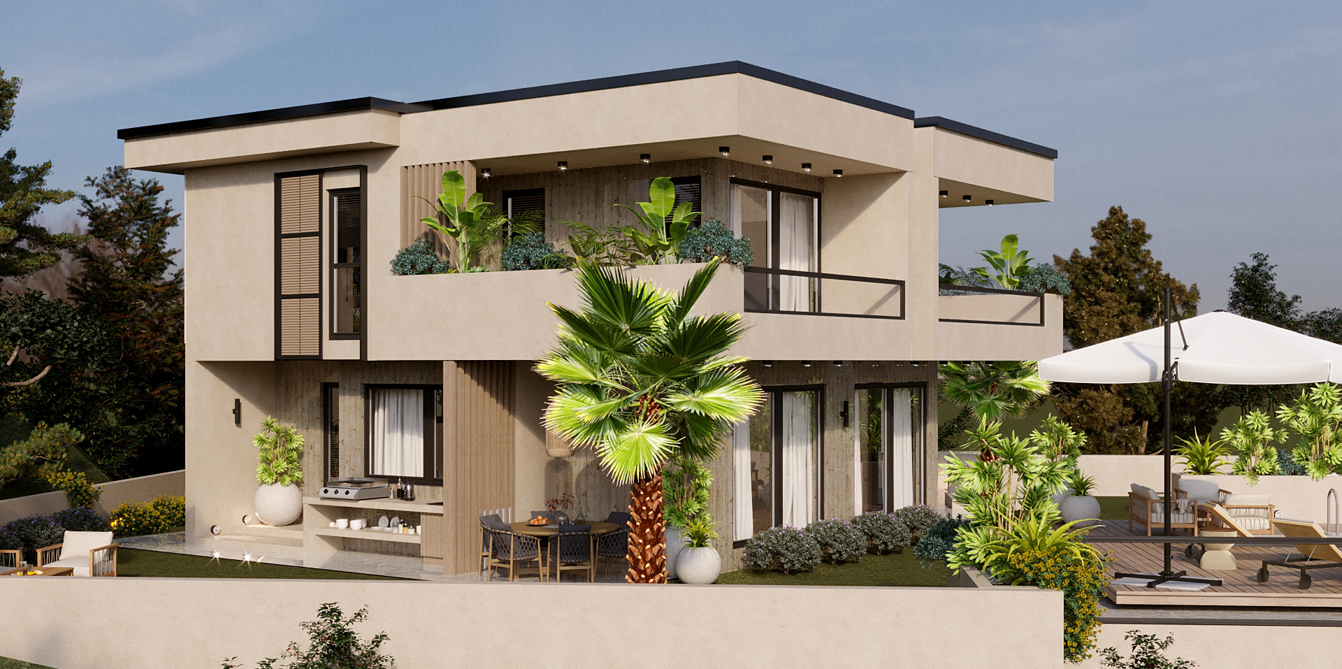 Residential house view 3 