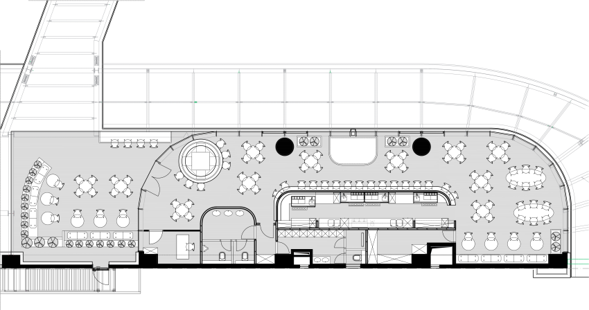 Interior design for a bar view 2 