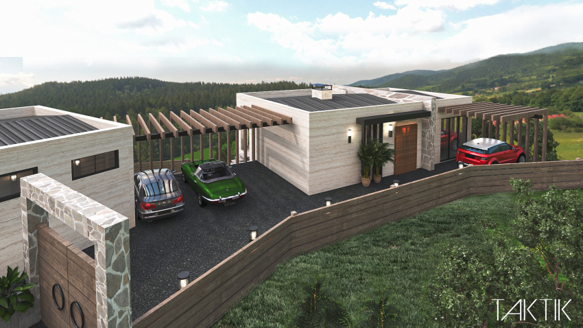 Residential House view 4 