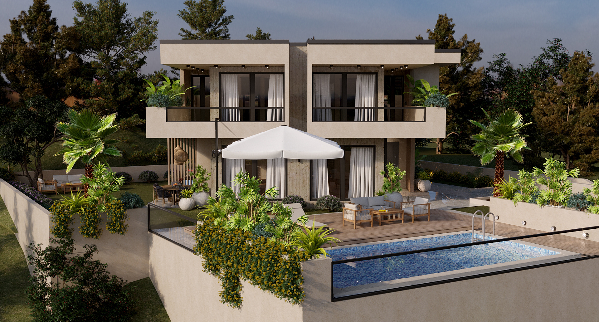 Residential house view 4 