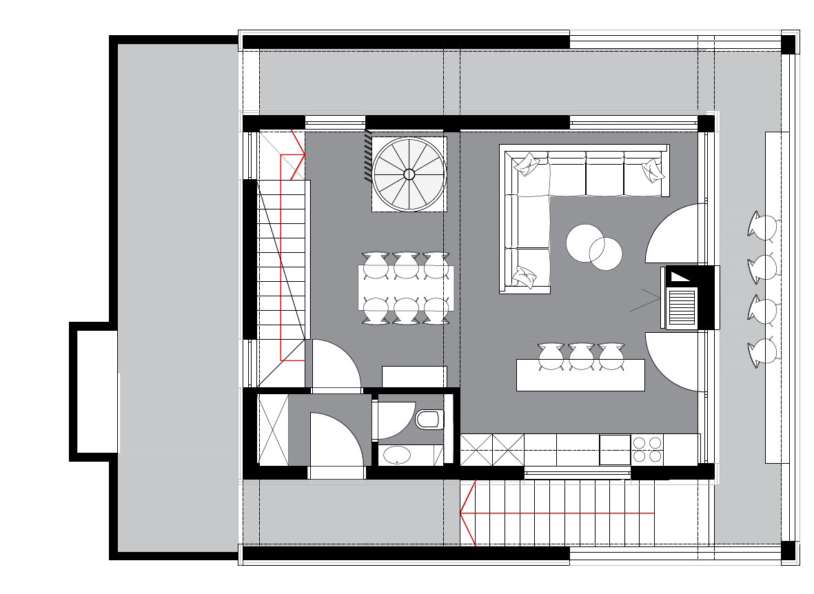 Residential House view 5 