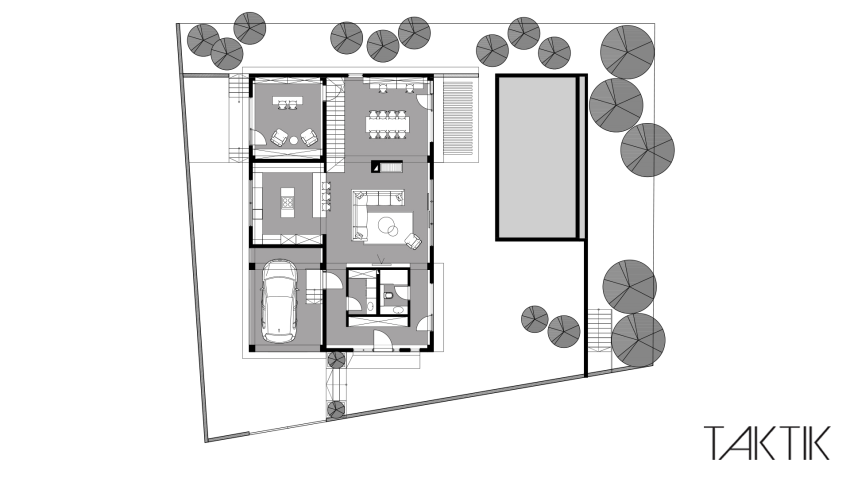 Residential House view 4 
