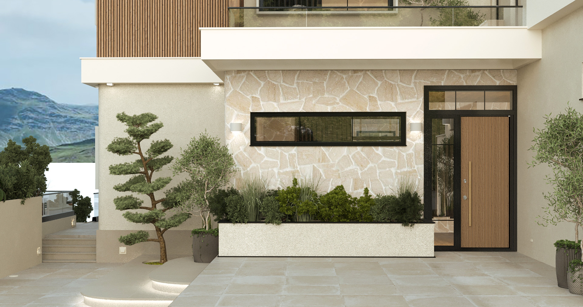 Residential house view 3 