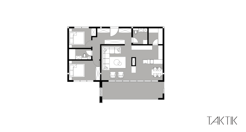 Residential House view 6 