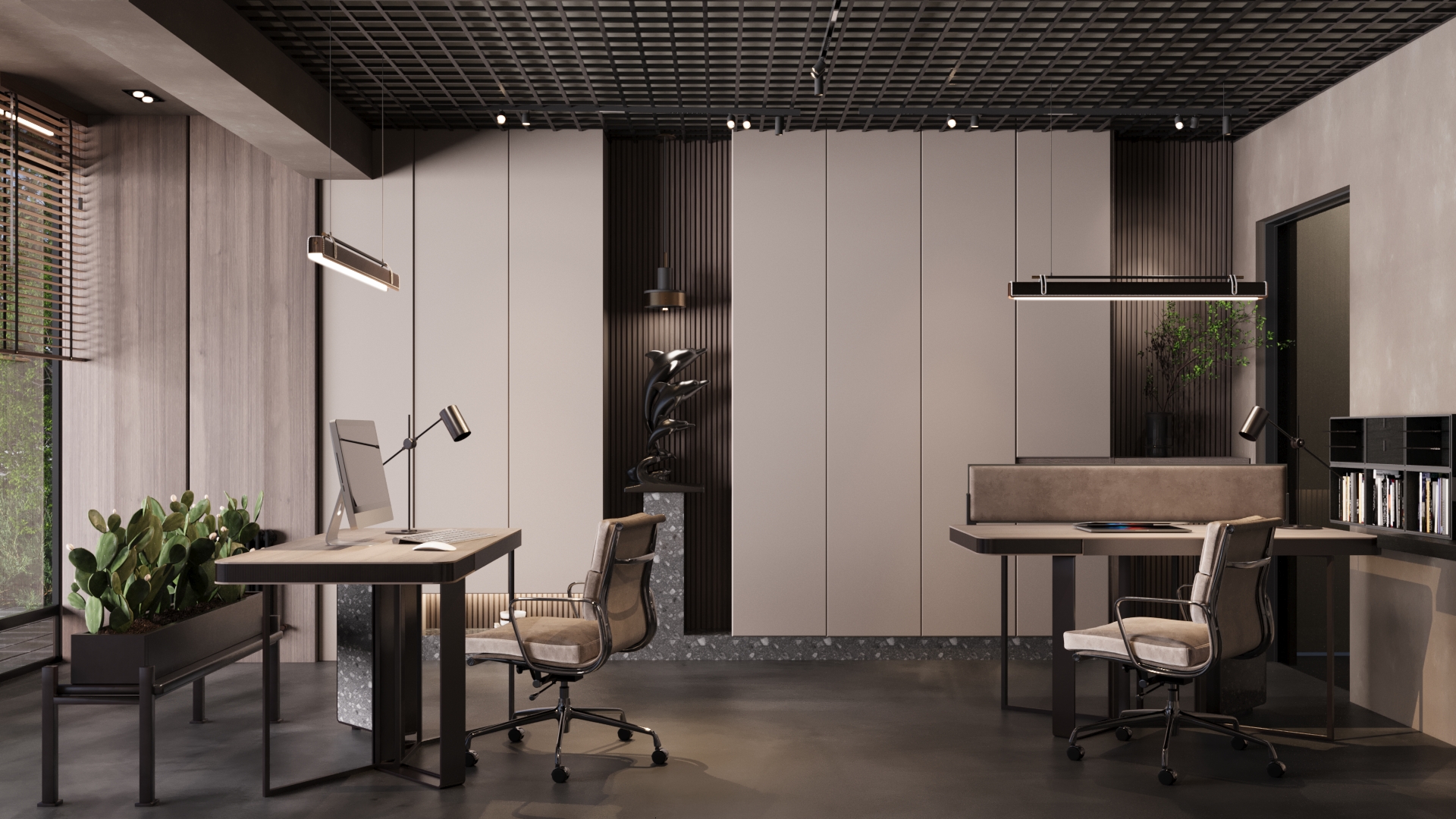 Diseño interior para un edificio de oficinas privadas view 2 