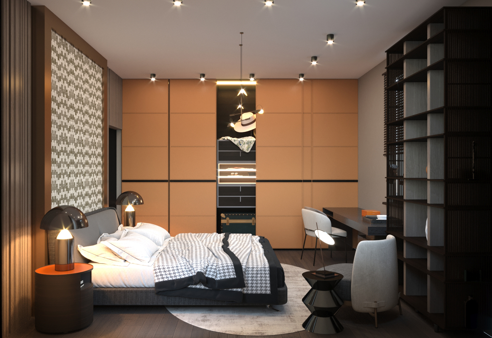 Interior design for an apartment view 8 