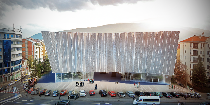 PROPUESTA PARA EL CONCURSO DEL UNIVERSAL HALL SKOPJE view 5 