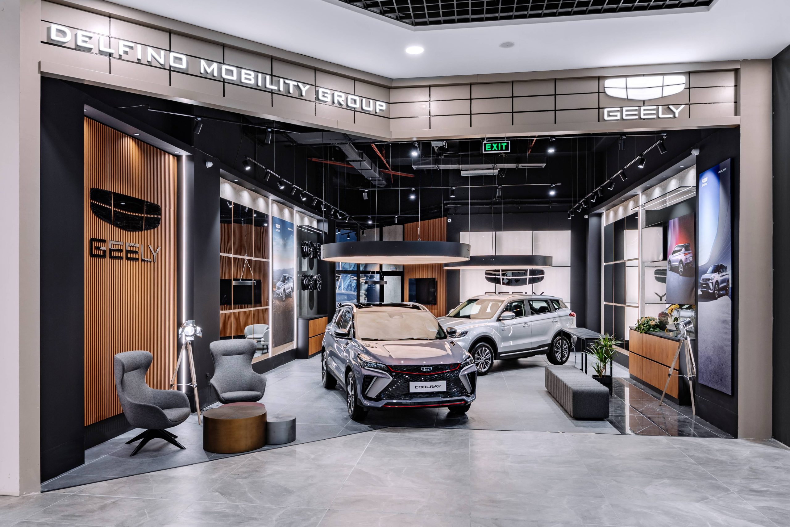 GEELY Showroom, Chevahir Mall, Skopje