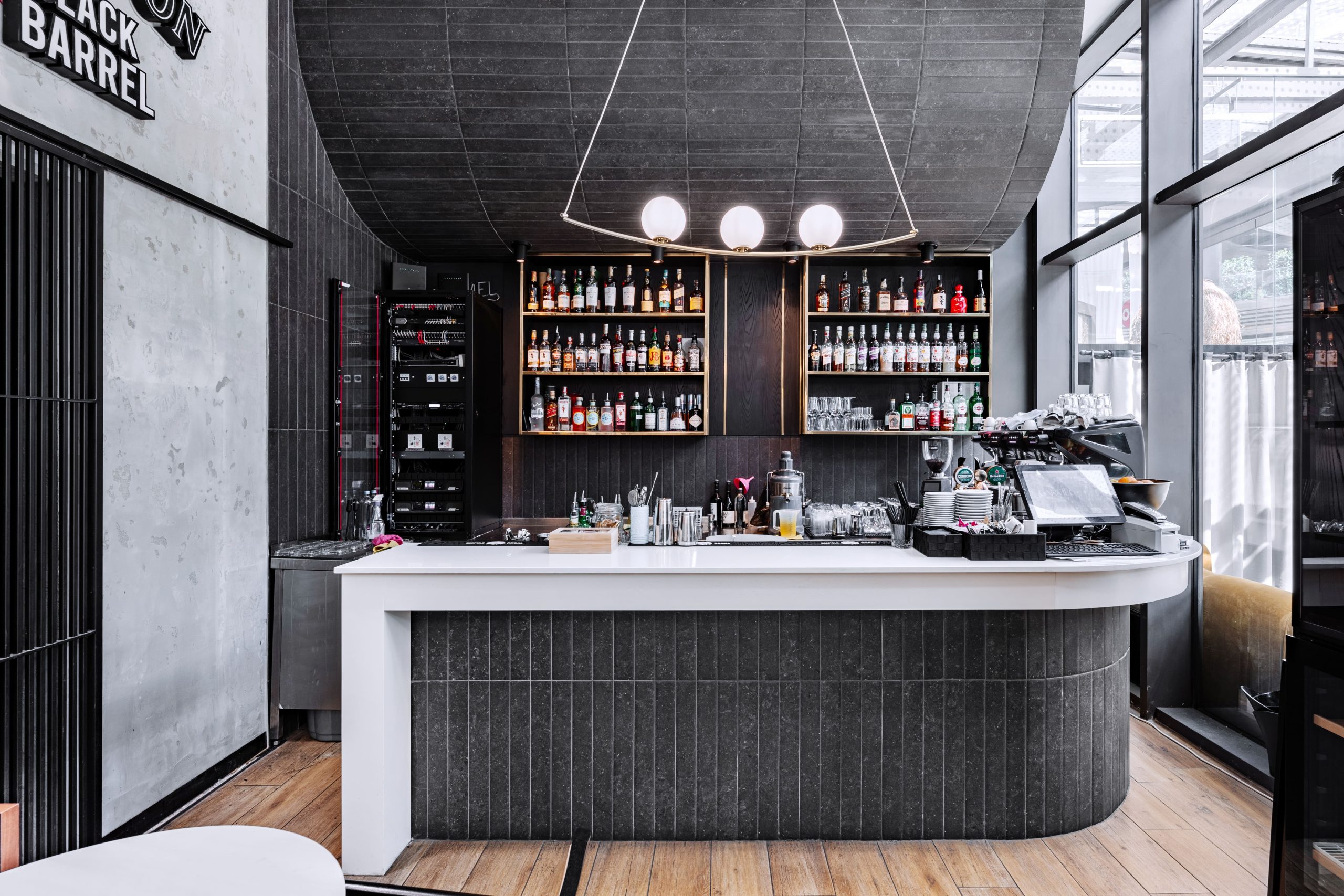 Interior design for a bistrot view root