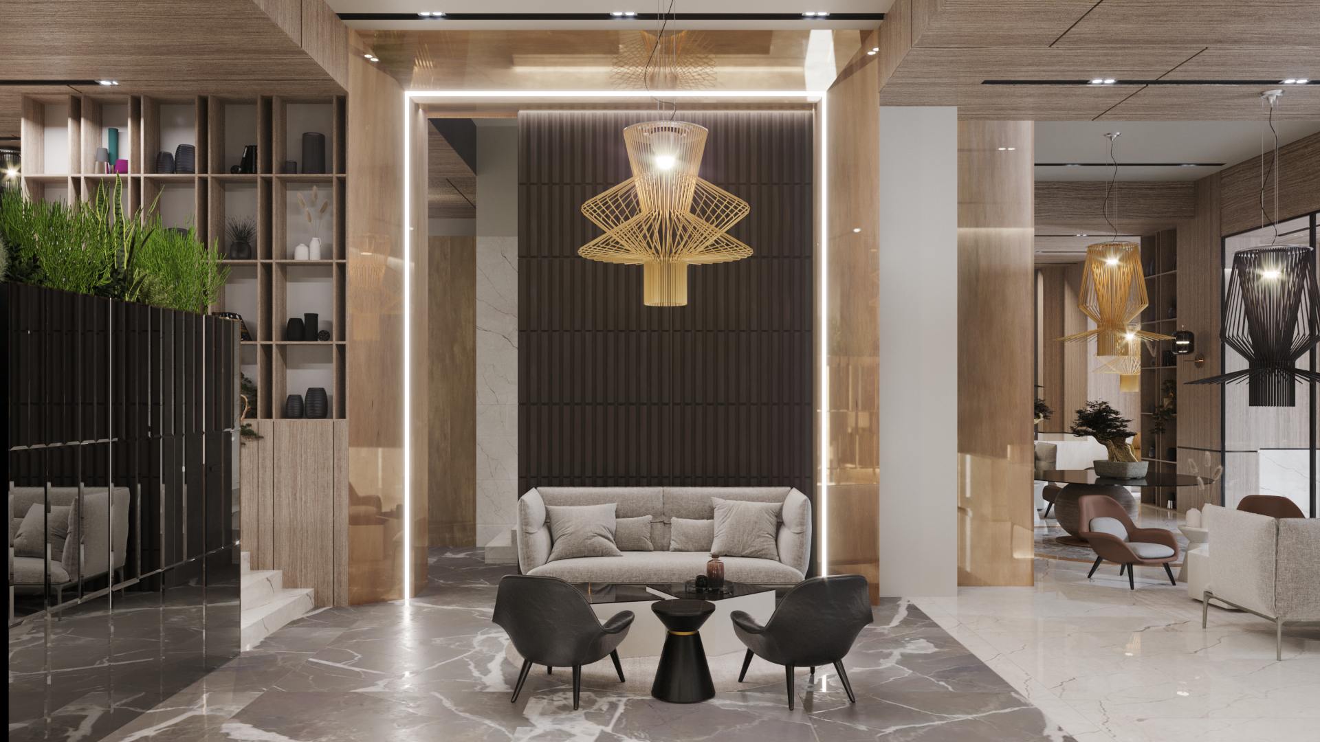 Interior design for a hotel view 10 