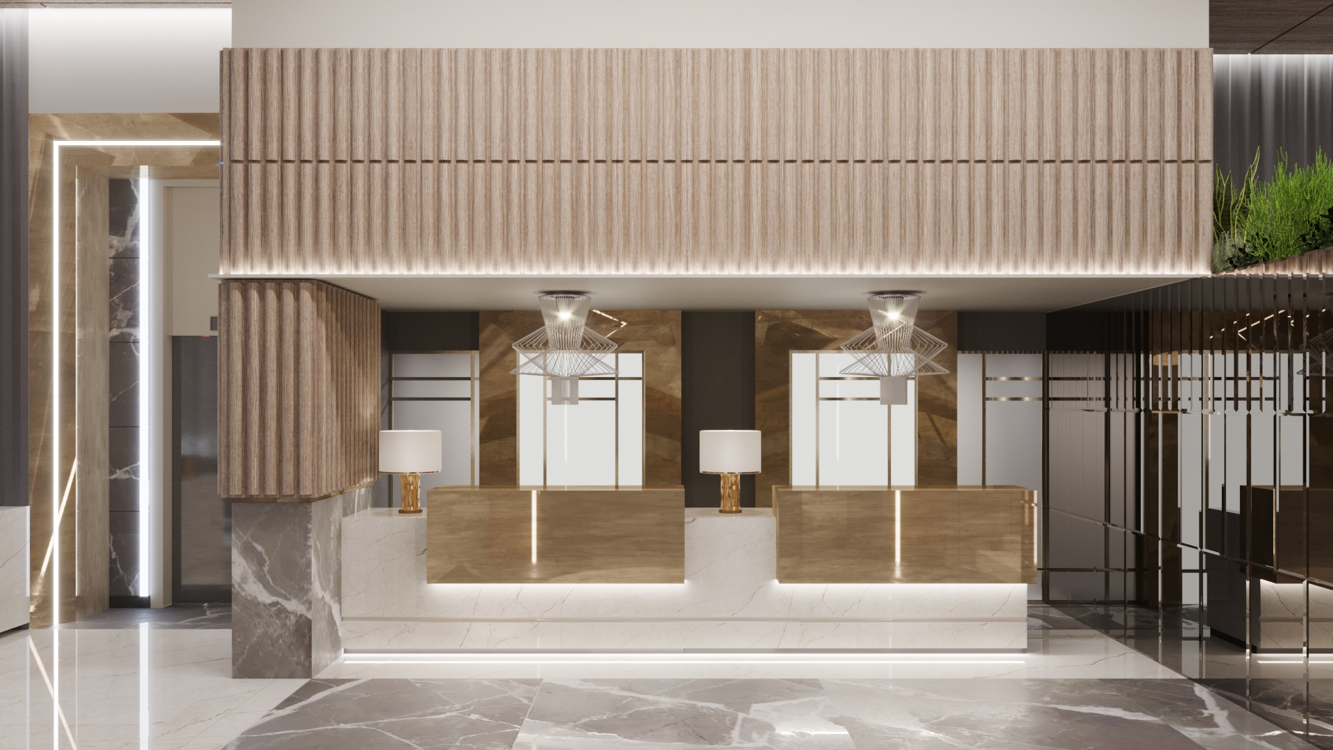 Interior design for a hotel view 11 