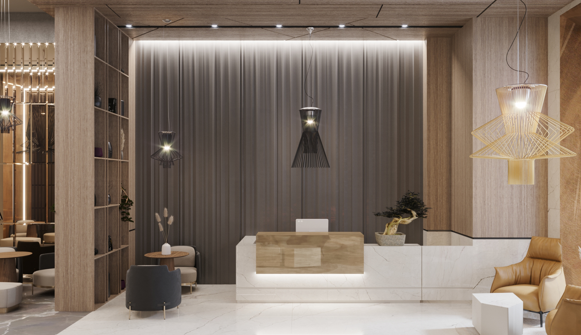 Interior design for a hotel view 4 