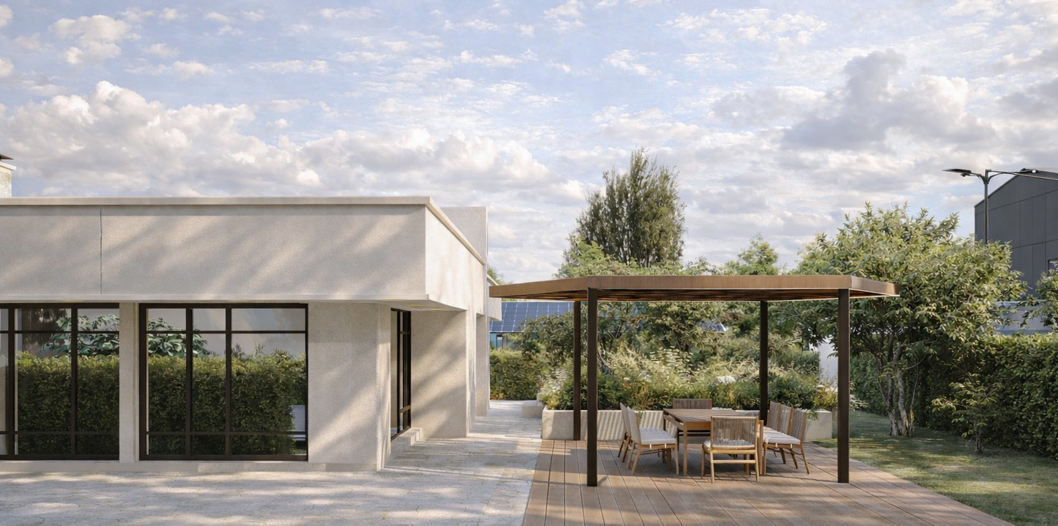 Residential house view 3 
