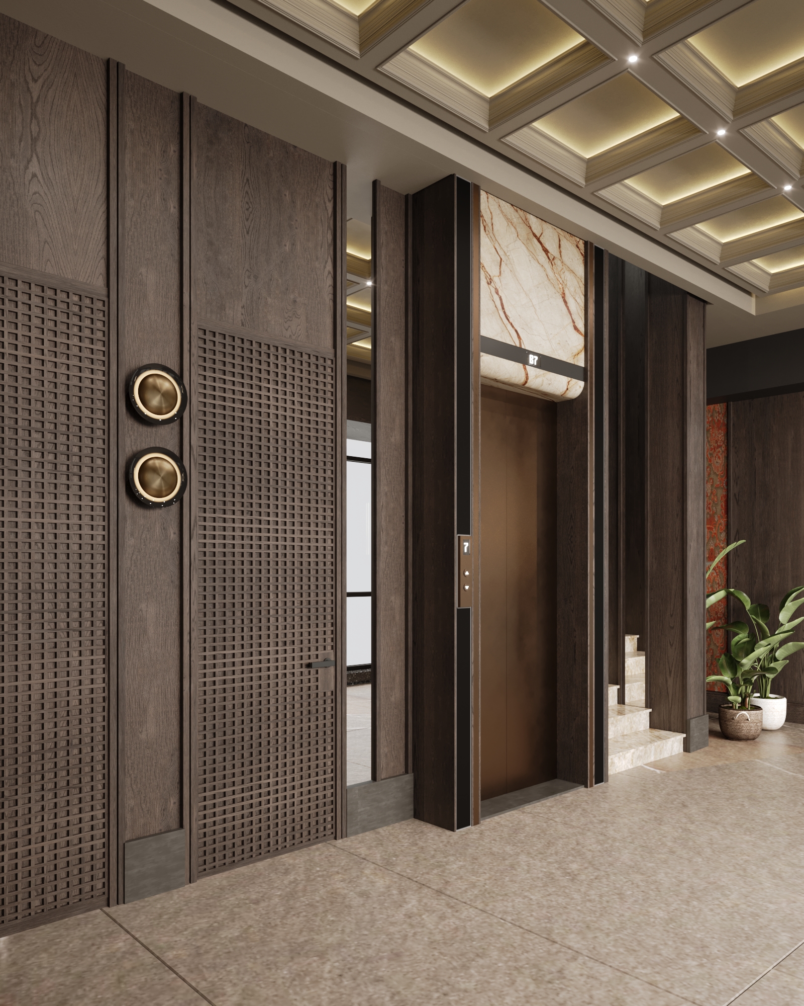 Hotel Interior Design view 1 